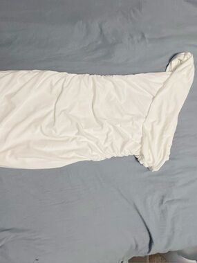 Source Unknown White Midi Dress